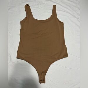 Express Girls Brown One-Piece Bodysuit